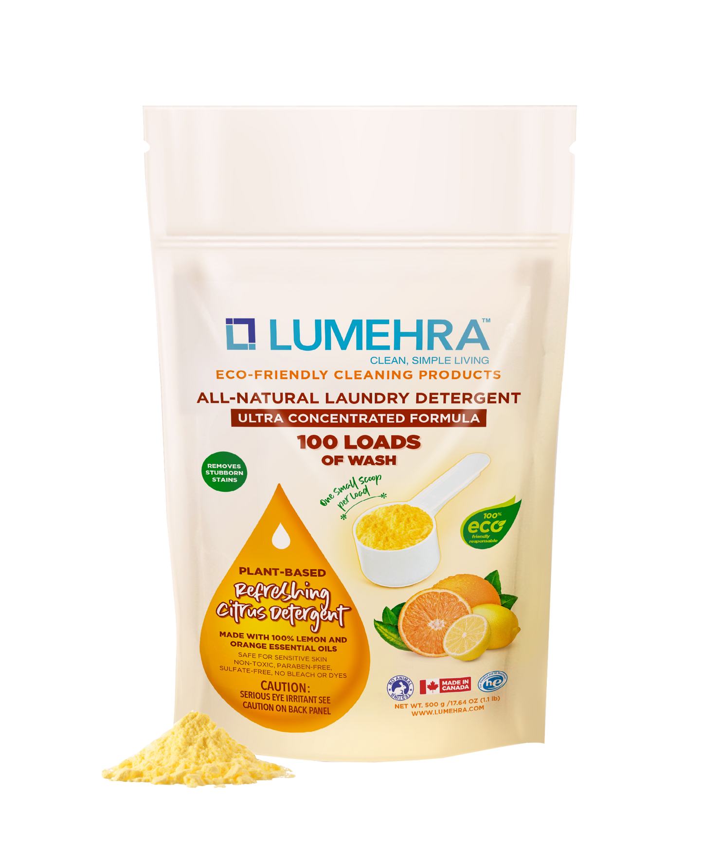 Natural Laundry Detergent Citrus Scented