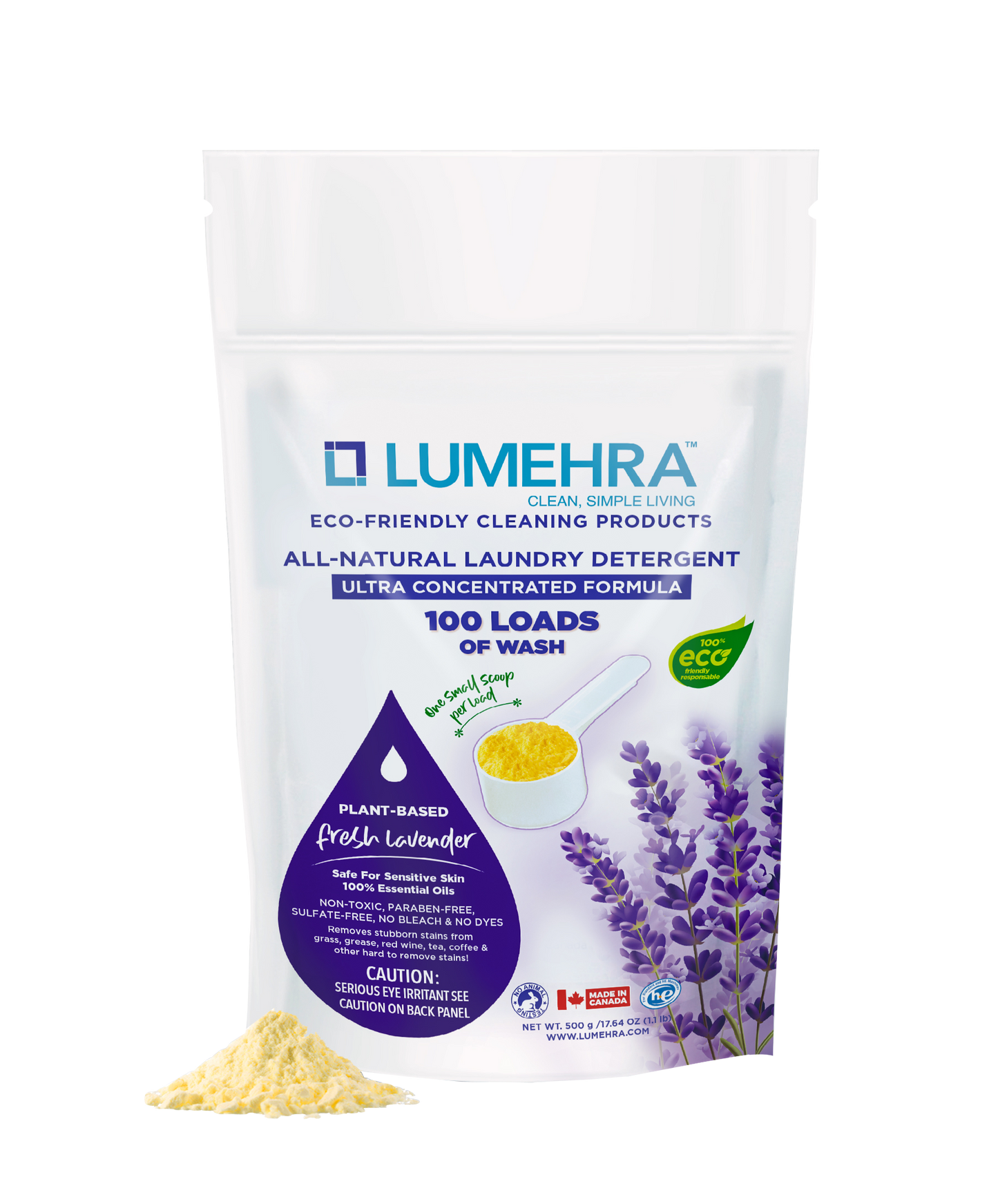 Natural Laundry Detergent Lavender Scented