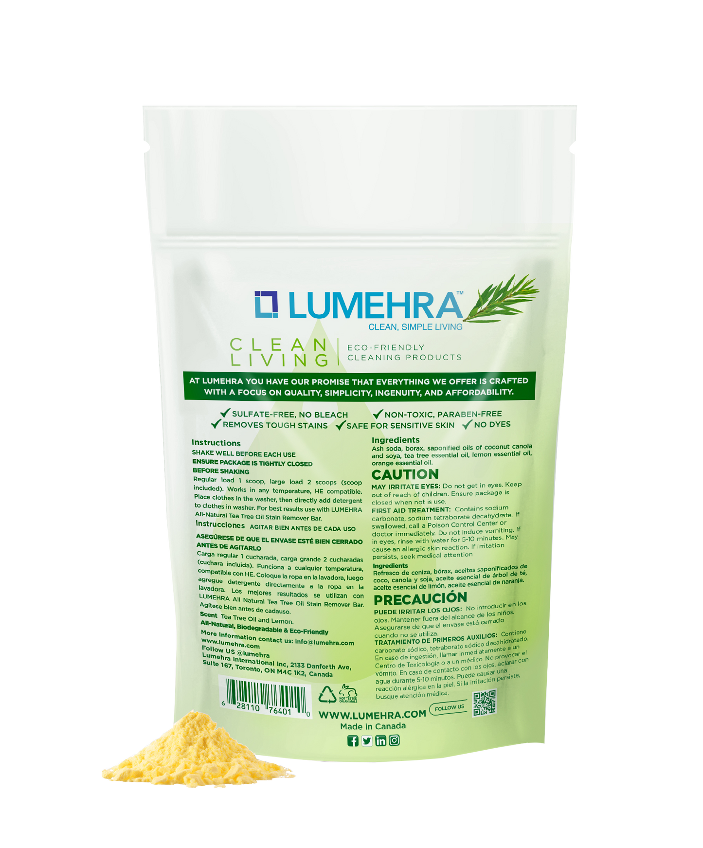 Lumehra Natural Tea Tree Detergent 100 wash
