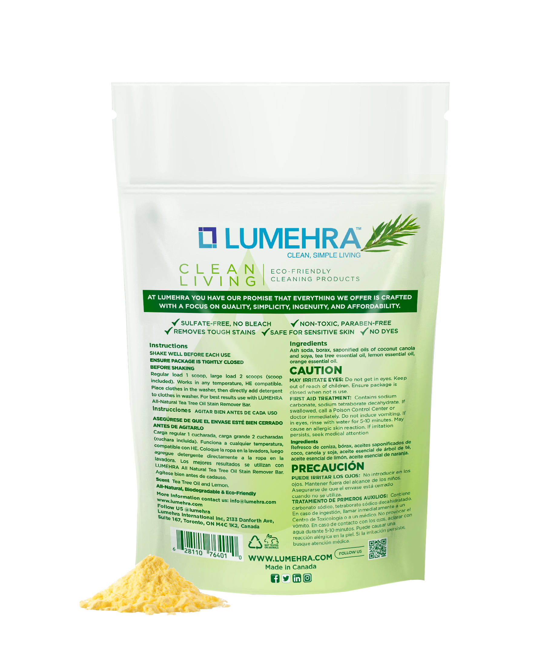 Lumehra Natural Tea Tree Detergent 100 wash