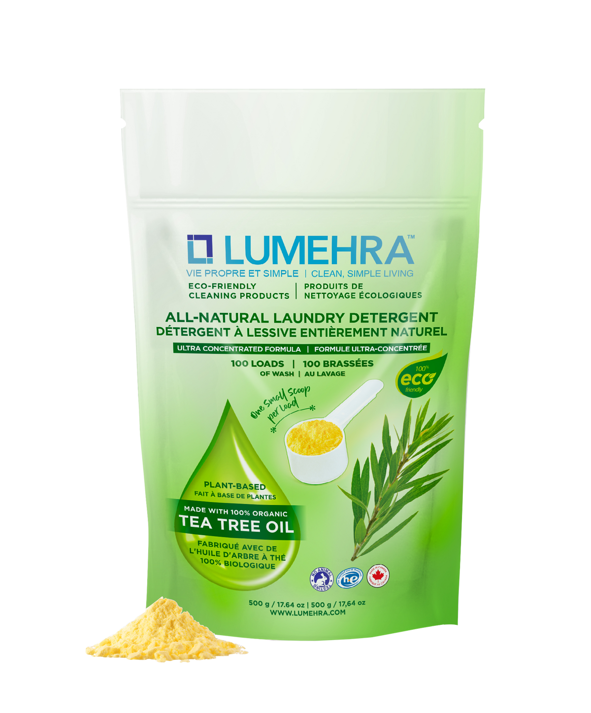 Natural Laundry Detergent Tea Tree Scented