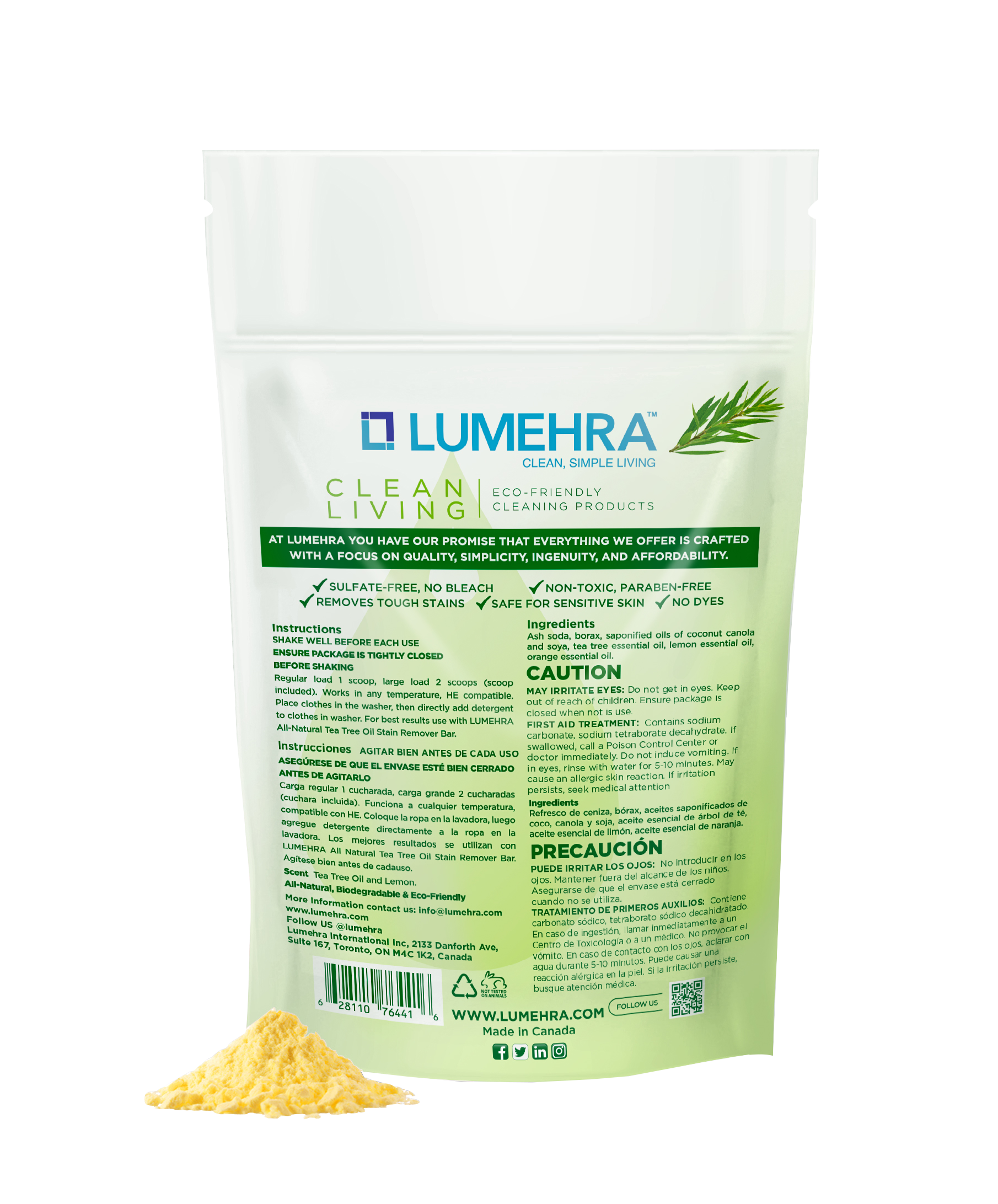 Lumehra Natural Tea Tree Detergent