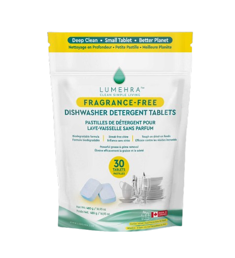 Fragrance-Free Dishwasher Detergent Tablets 30 Loads