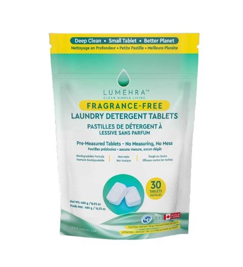 Fragrance-Free Laundry Detergent Tablets 30 Loads