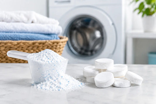 Oxygen Bleach Versus Whitening Tablets for Laundry