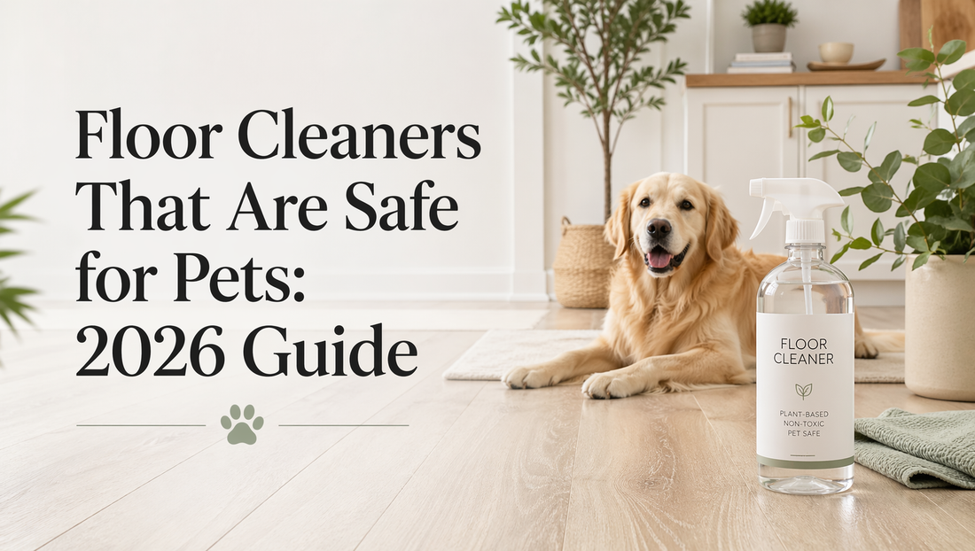 Floor Cleaners That Are Safe for Pets: 2026 Guide