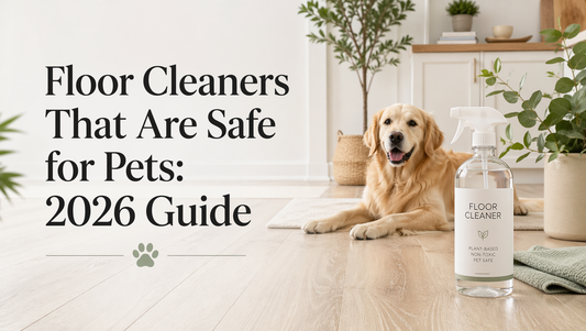 Floor Cleaners That Are Safe for Pets: 2026 Guide