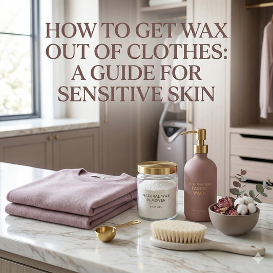 How to Get Wax Out of Clothes: A Guide for Sensitive Skin