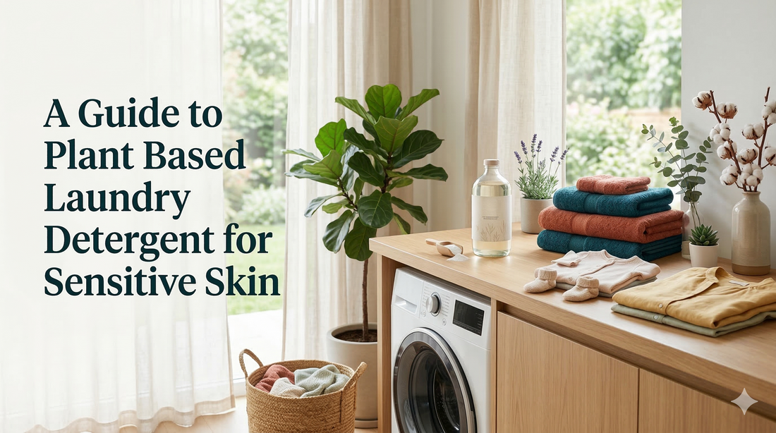 A Guide to Plant Based Laundry Detergent for Sensitive Skin