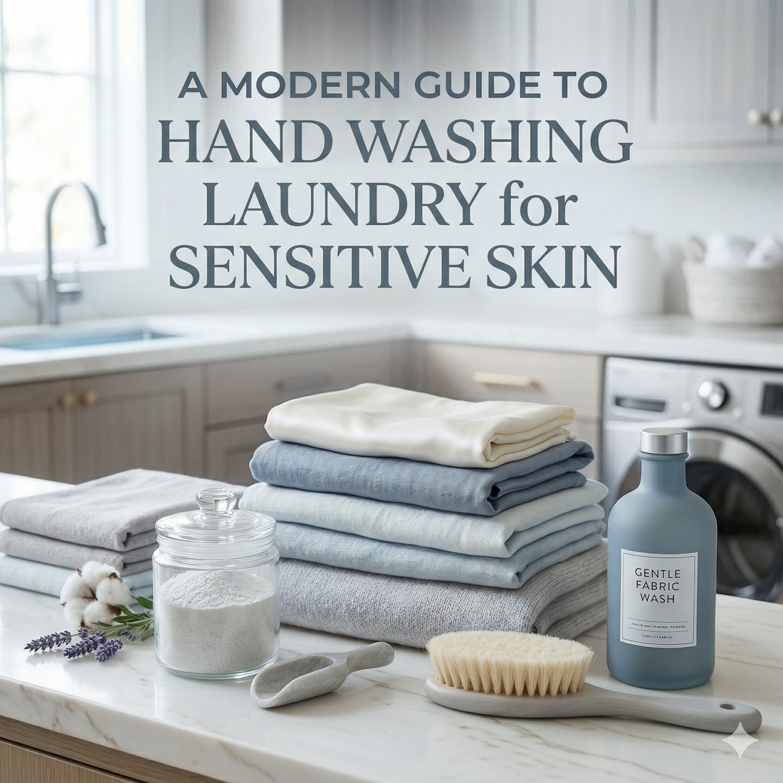 A Modern Guide to Hand Washing Laundry for Sensitive Skin