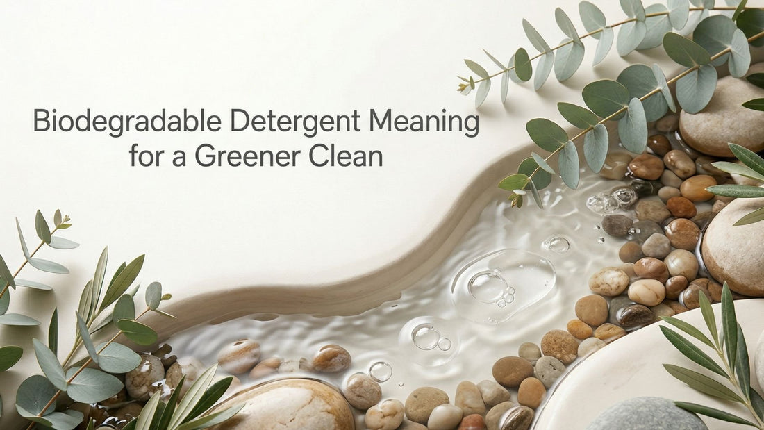 Biodegradable Detergent Meaning for a Greener Clean