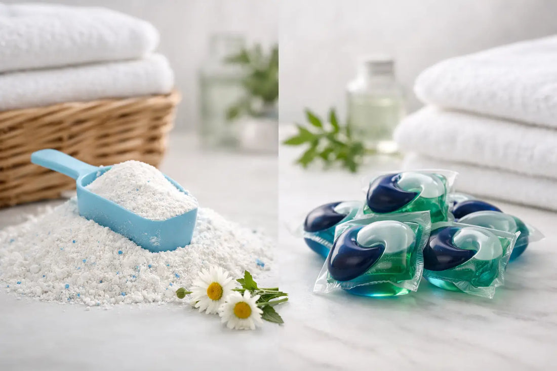 Powder Detergent vs Pods for Sensitive Skin