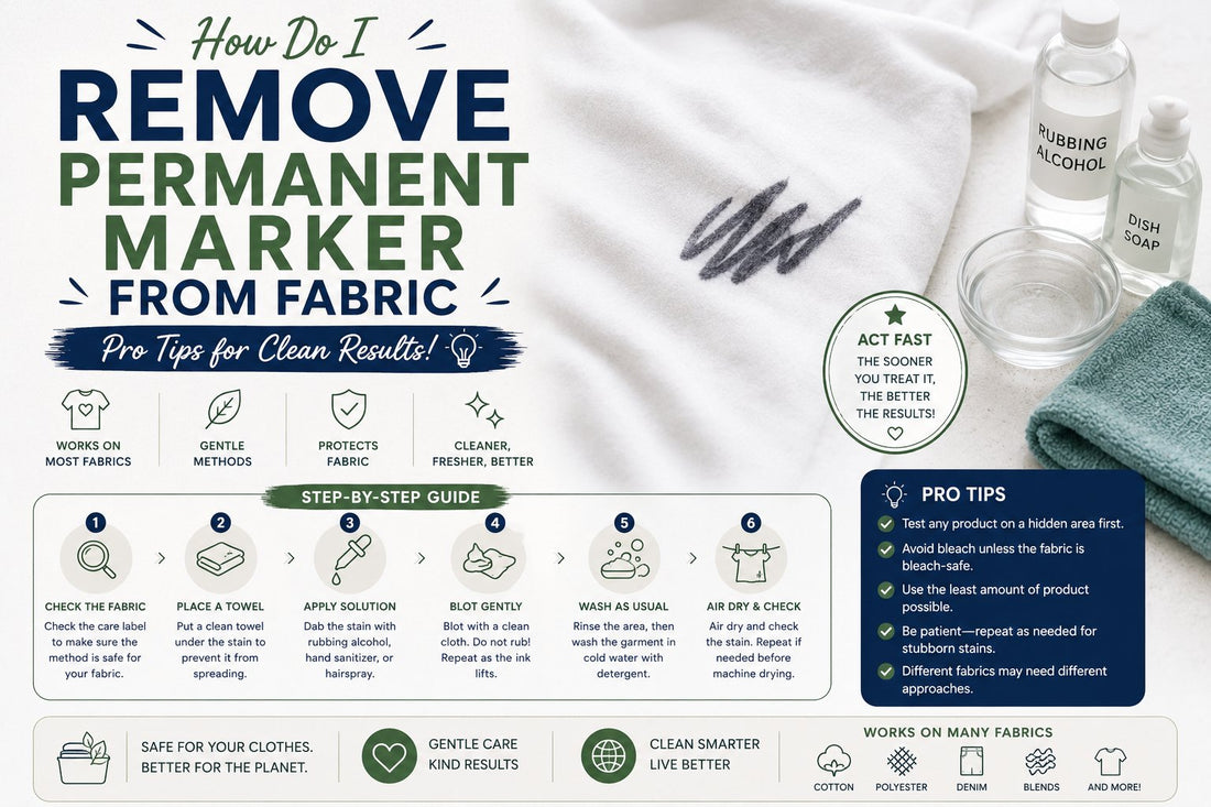 How Do I Remove Permanent Marker from Fabric: Pro Tips