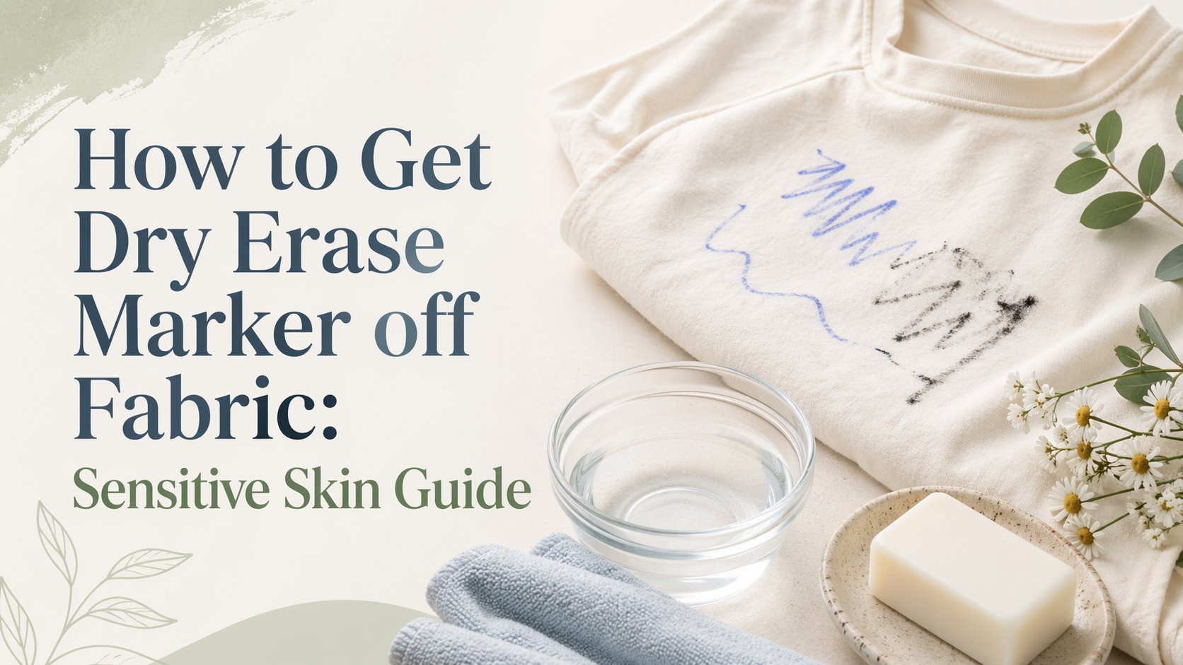 How to Get Dry Erase Marker off Fabric: Sensitive Skin Guide – Lumehra