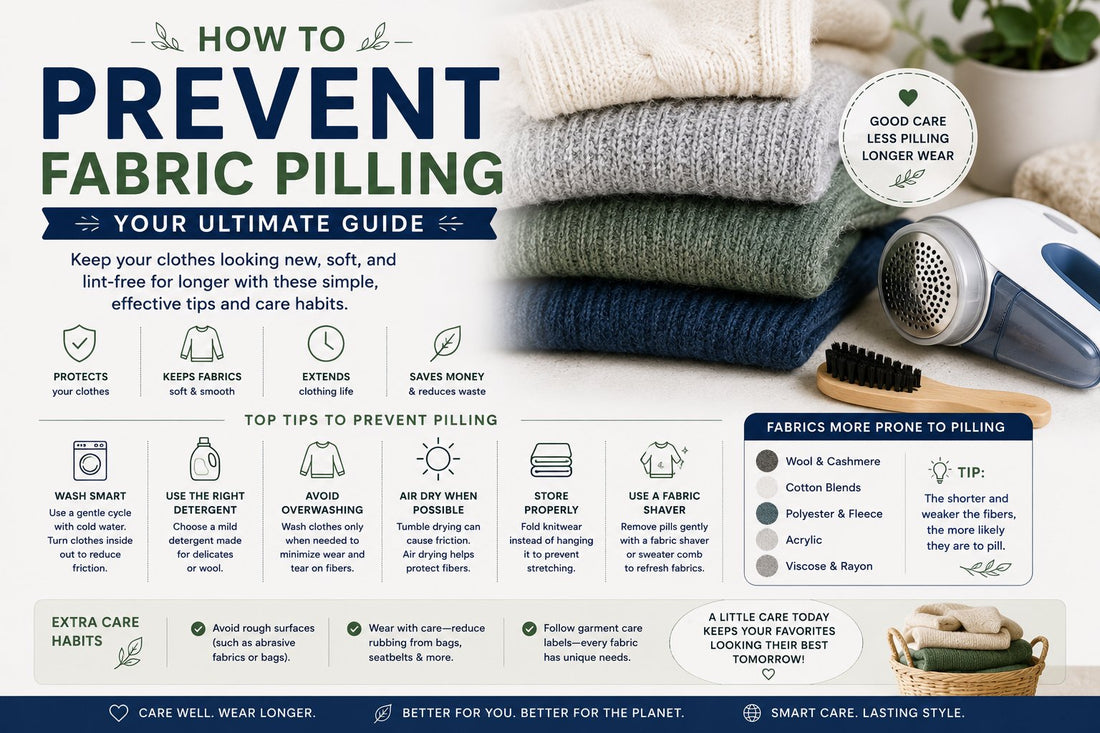 How To Prevent Fabric Pilling: Your Ultimate Guide