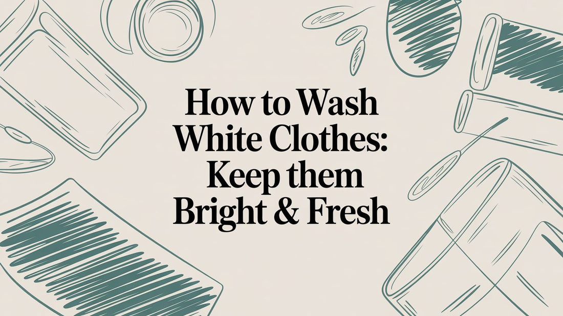 How to Wash White Clothes: Keep Them Bright & Fresh