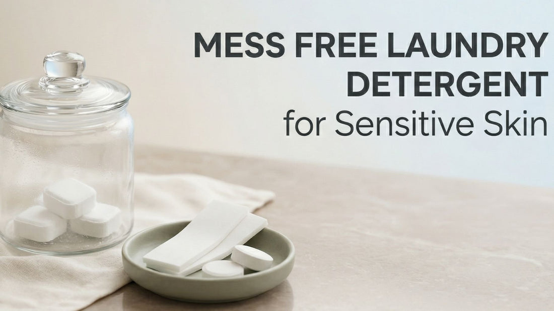 Mess Free Laundry Detergent for Sensitive Skin