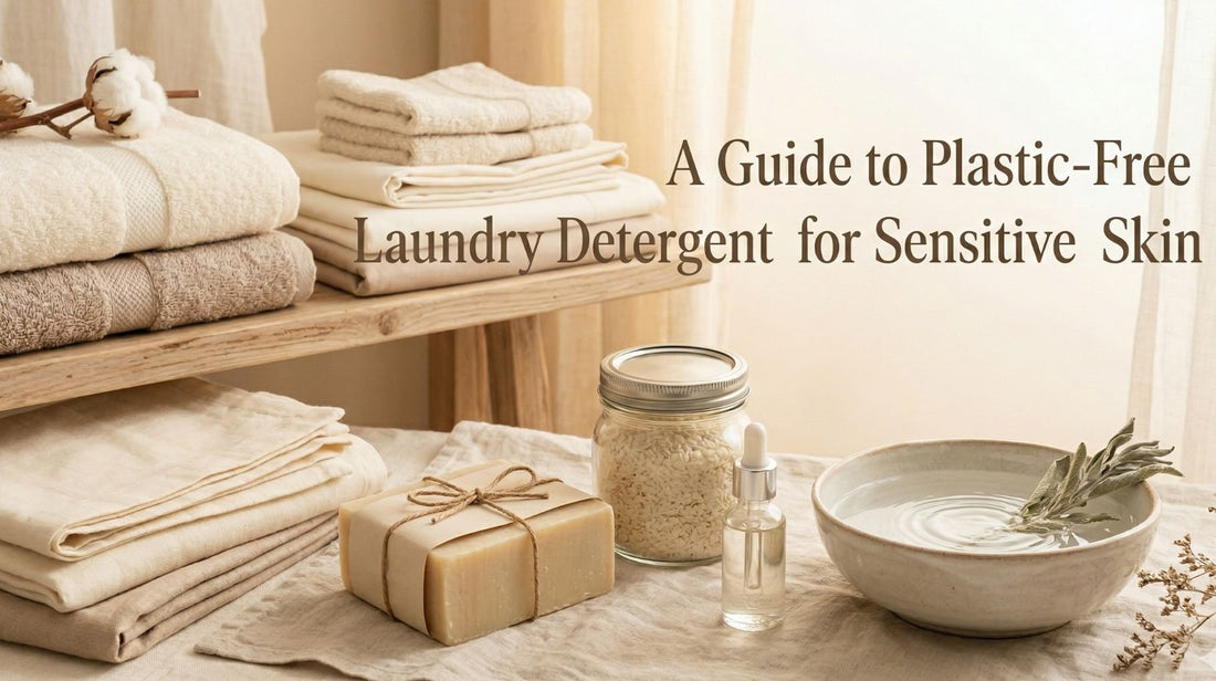 A Guide to Plastic-Free Laundry Detergent for Sensitive Skin