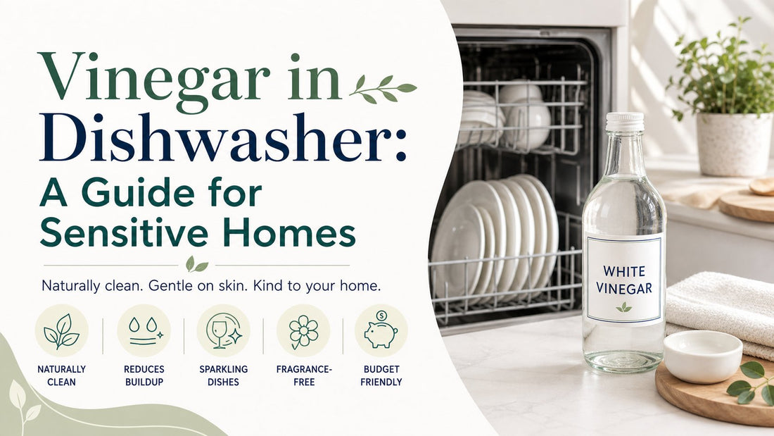 Vinegar in Dishwasher: A Guide for Sensitive Homes