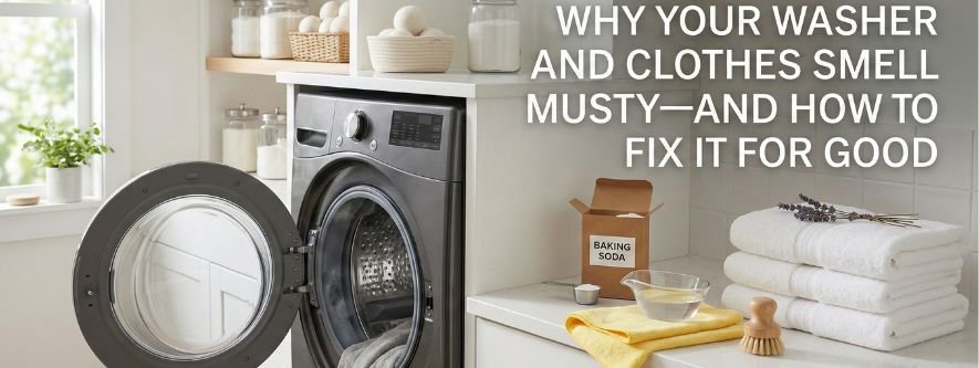 Why Your Washer and Clothes Smell Musty—and How to Fix It for Good