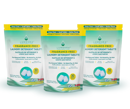 Fragrance-Free Laundry Detergent Tablets 30 Loads