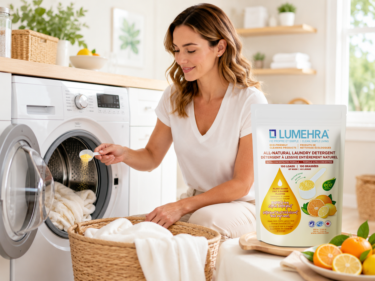 Natural Laundry Detergent Citrus Scented