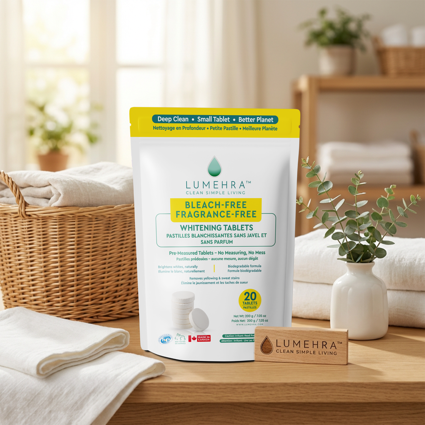 Bleach-Free Whitening 20 Loads Tablets