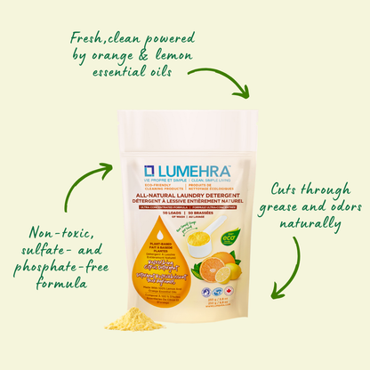 Natural Laundry Detergent Citrus Scented