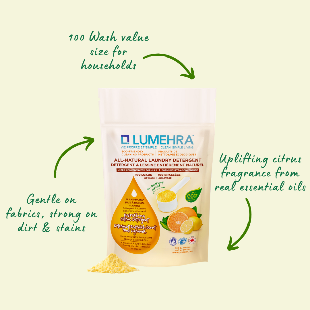 Natural Laundry Detergent Citrus Scented