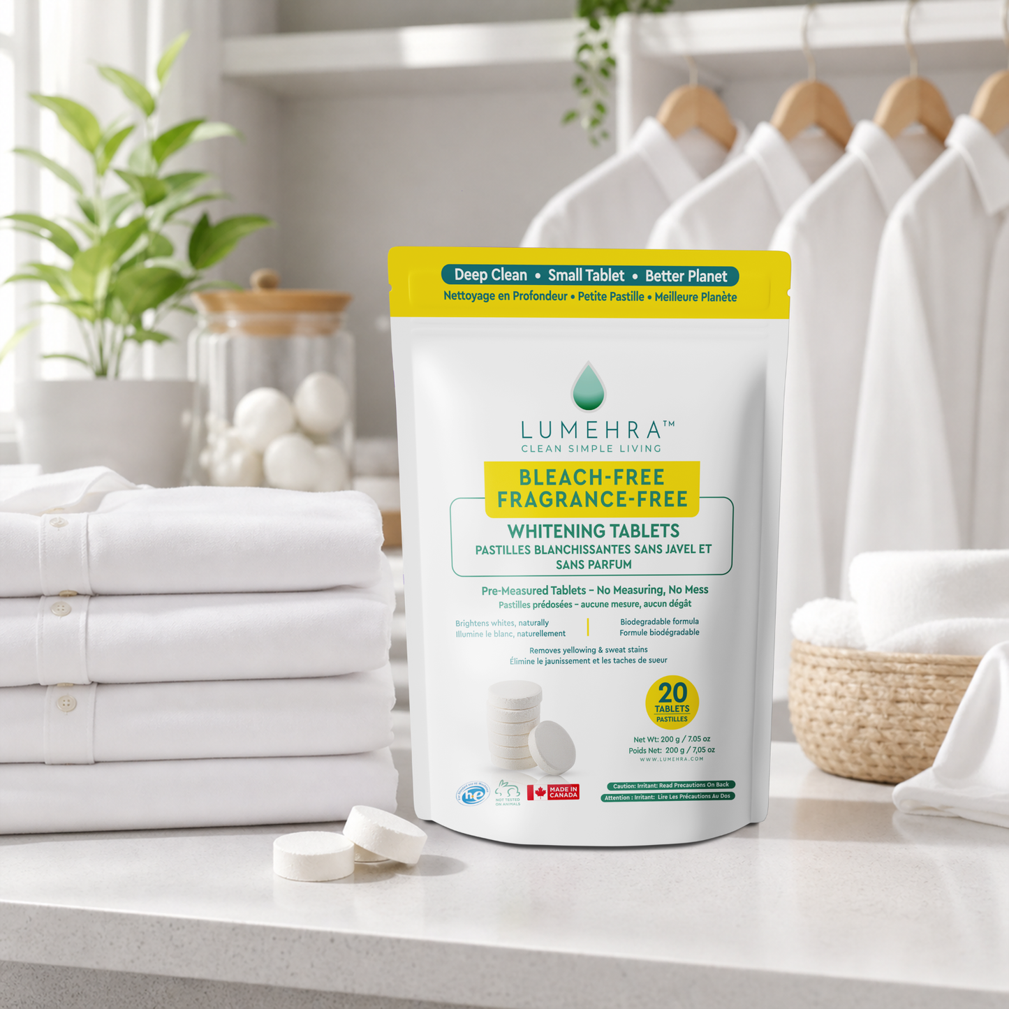 Bleach-Free Whitening 20 Loads Tablets