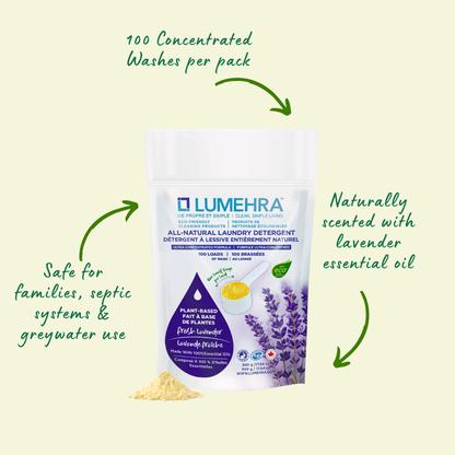 Natural Laundry Detergent Lavender Scented