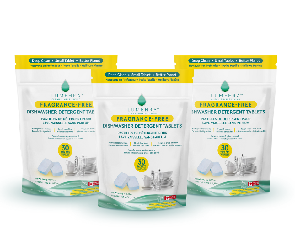 Fragrance-Free Dishwasher Detergent Tablets