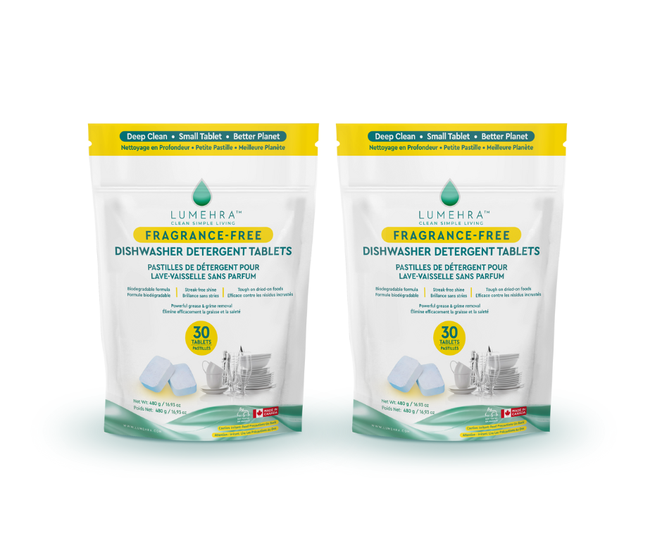 Fragrance-Free Dishwasher Detergent Tablets
