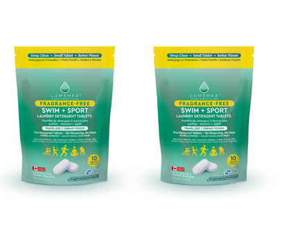 Fragrance-Free Swim + Sport Laundry Detergent Tablets 10-20 Loads