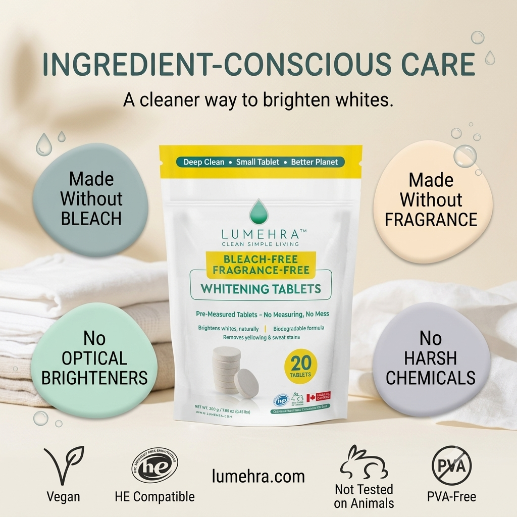 Bleach-Free Whitening 20 Loads Tablets