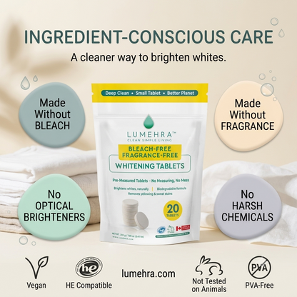 Bleach-Free Whitening 20 Loads Tablets