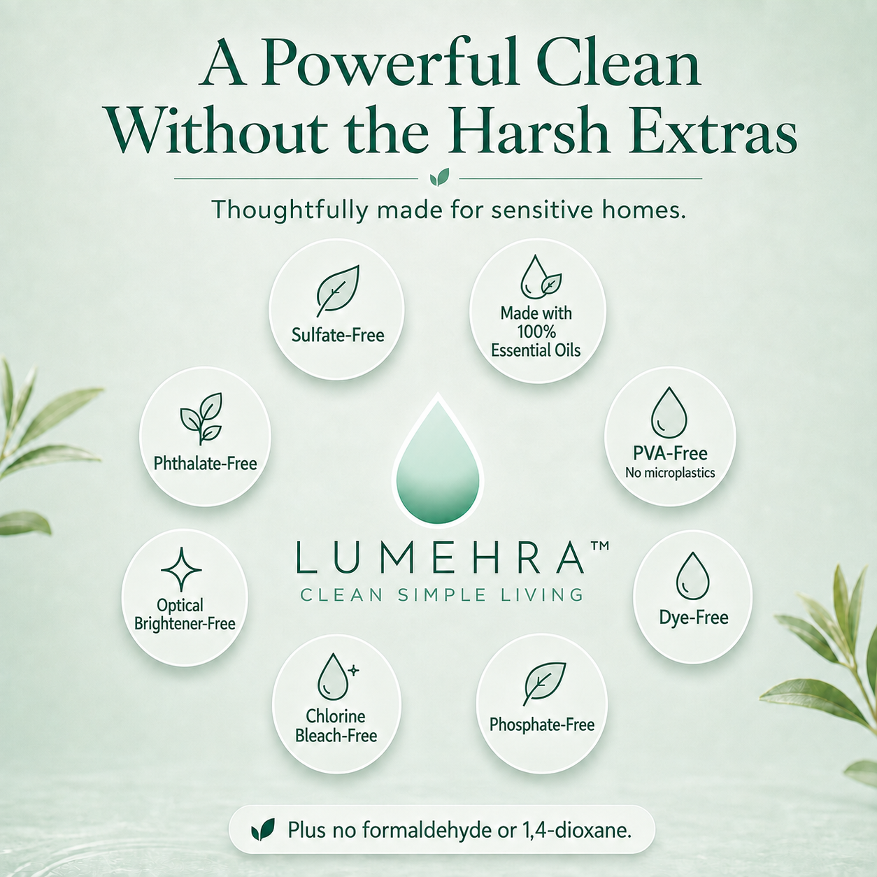 Natural Laundry Detergent Tea Tree Scented