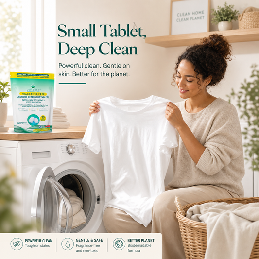 Fragrance-Free Laundry Detergent Tablets