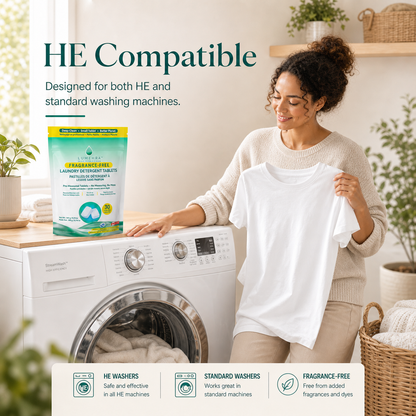Fragrance-Free Laundry Detergent Tablets