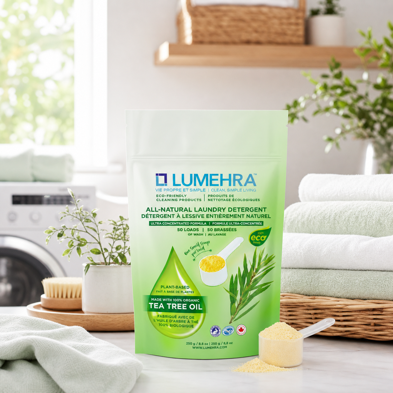 Natural Laundry Detergent Tea Tree Scented