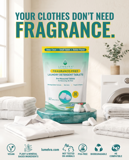 Fragrance-Free Laundry Detergent Tablets 30 Loads