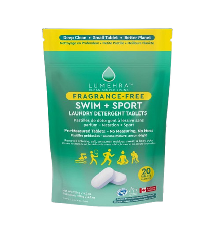 Swim + Sport Laundry Detergent Tablets