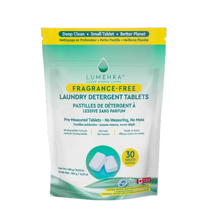 Fragrance-Free Laundry Detergent Tablets 30 Loads